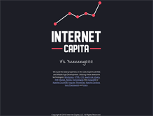 Tablet Screenshot of internetcapita.com
